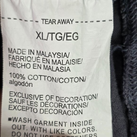 Mens Project Rock Under Armour Grey Hoodie Shirt Loose Fit Short Sleeve Size XL - Picture 4 of 8